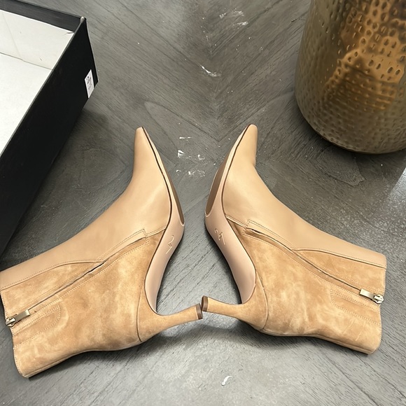 27 EDIT NATURALIZER   Florentine Bootie In Bamboo Tan Leather - Picture 8 of 10